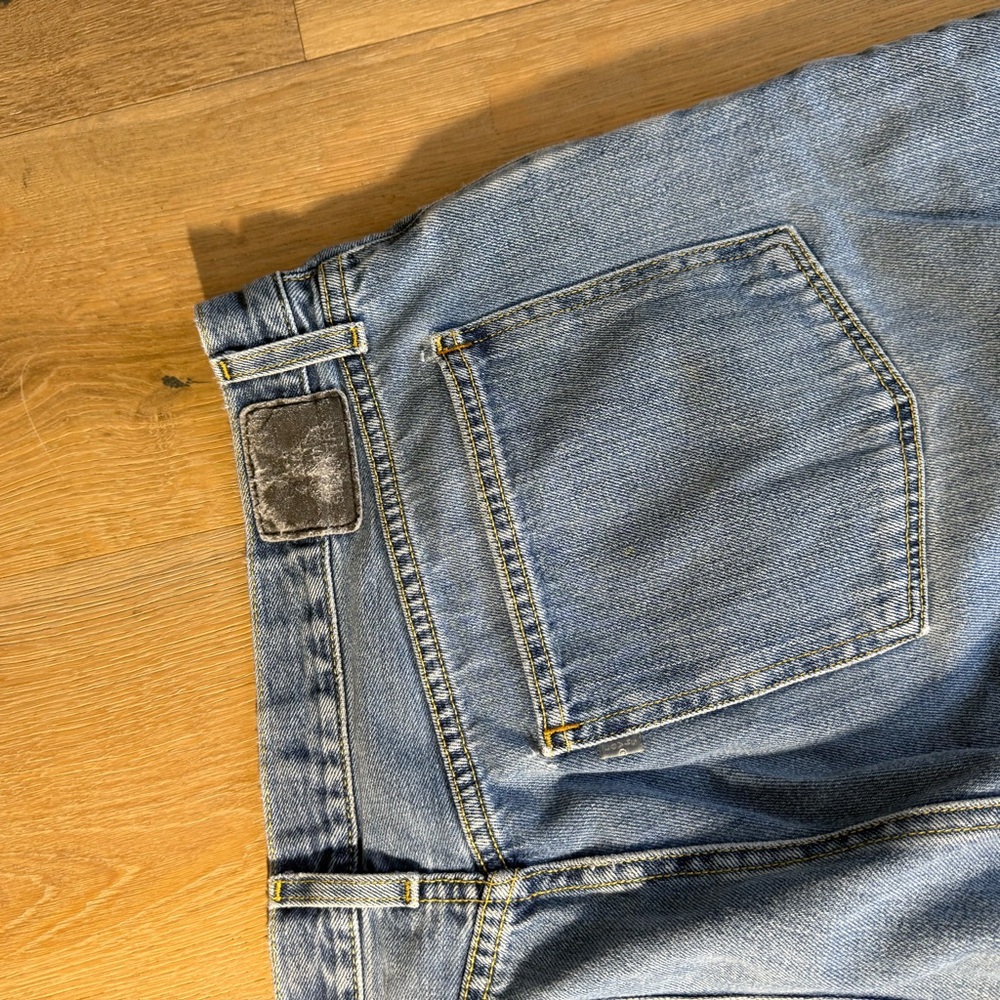 Vintage Distressed Levi Silver Tab Baggy Jeans. Casual, Grunge, pants. 40/32 - Picture 2 of 8